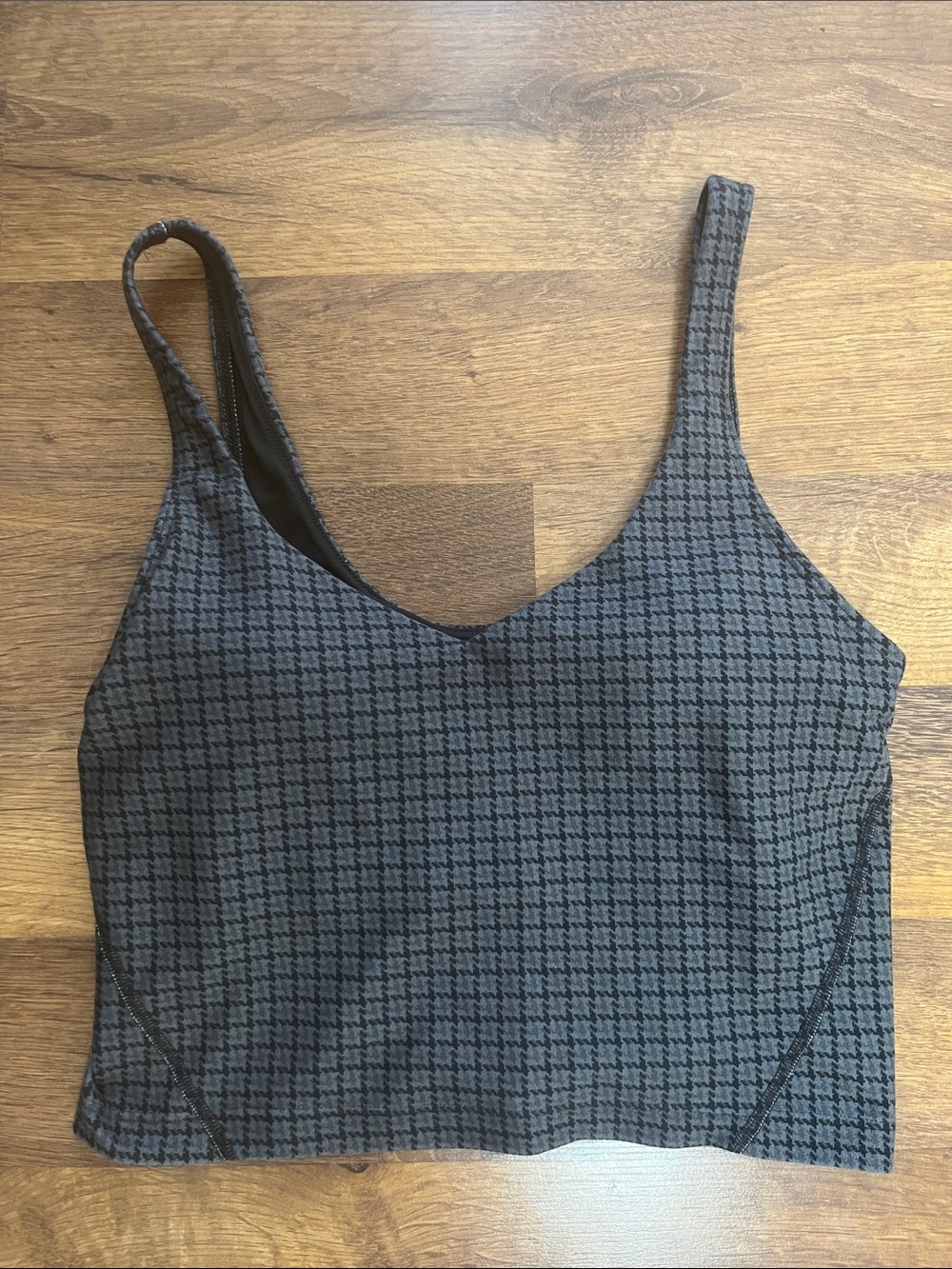 Gilly Hicks Houndstooth Check Sports Tank Size Medium
